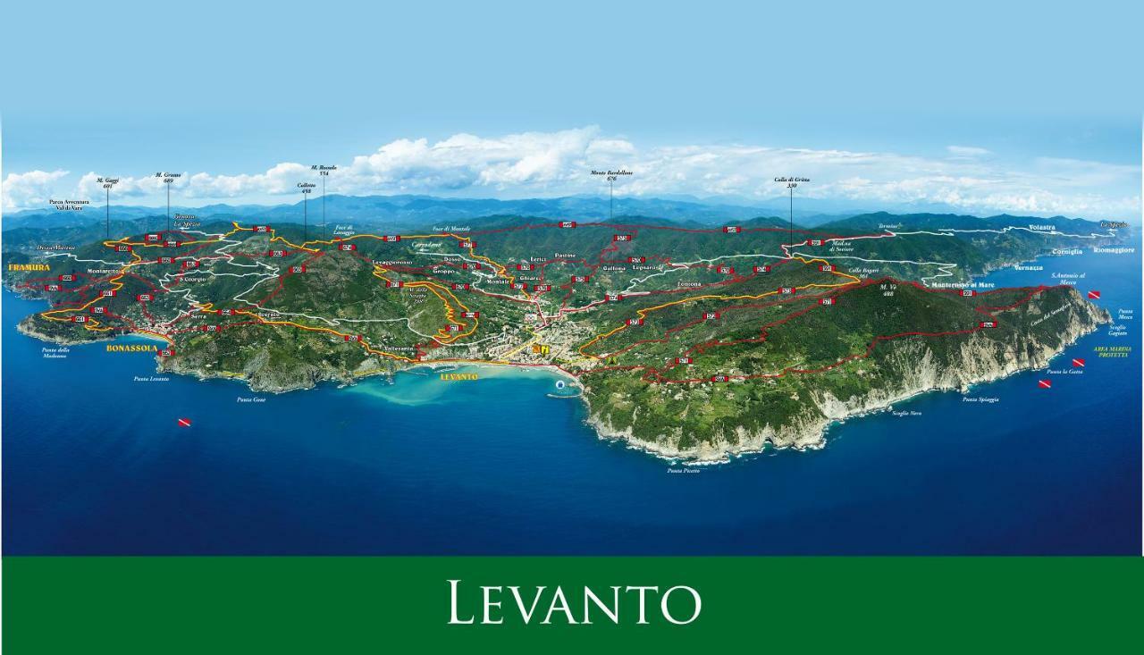 Lorenzo Apartment Levanto Eksteriør billede